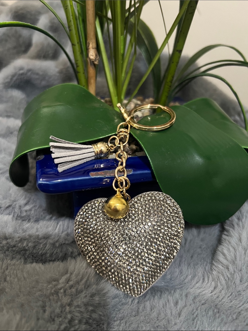 Heart Keychain / purse charm NWT - Picture 2 of 7